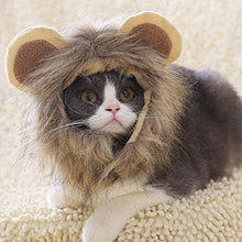 画像をギャラリービューアに読み込む, Cute Lion Mane Cat Wig Hat ライオンコスプレキャップ