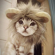 画像をギャラリービューアに読み込む, Cute Lion Mane Cat Wig Hat ライオンコスプレキャップ