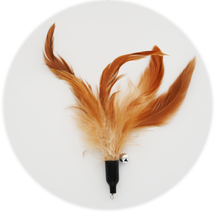 画像をギャラリービューアに読み込む, 【Japan Limited】Interactive Cat Feather Wands 9-PCS Set 天然羽根猫じゃらし9点セット(即納)