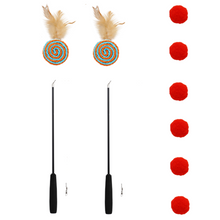 画像をギャラリービューアに読み込む, 【Japan Limited】Candy Shaped Cat Wand Set キャンディー型猫じゃらしセット(即納)