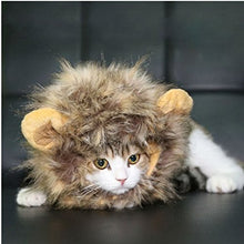 画像をギャラリービューアに読み込む, Cute Lion Mane Cat Wig Hat ライオンコスプレキャップ