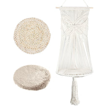 画像をギャラリービューアに読み込む, 【Japan Limited】Woven Hanging Cotton Cat Hammock 北欧手織り猫ハンモック