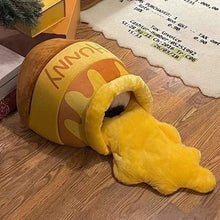 画像をギャラリービューアに読み込む, Honey Jar Shape Cat Bed ハチミツポット猫ベッド