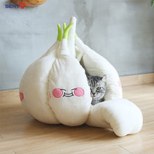 画像をギャラリービューアに読み込む, Garlic Shape Cat Bed にんにく型猫ベッド