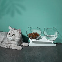 画像をギャラリービューアに読み込む, Cat Food Bowl 清潔感のあるフードボウル

