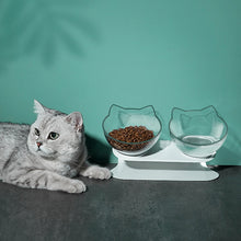 画像をギャラリービューアに読み込む, Cat Food Bowl 清潔感のあるフードボウル