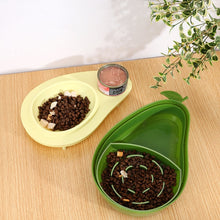 画像をギャラリービューアに読み込む, Avocado Cat Food Bowl アボカド猫ボウル