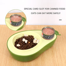 画像をギャラリービューアに読み込む, Avocado Cat Food Bowl アボカド猫ボウル
