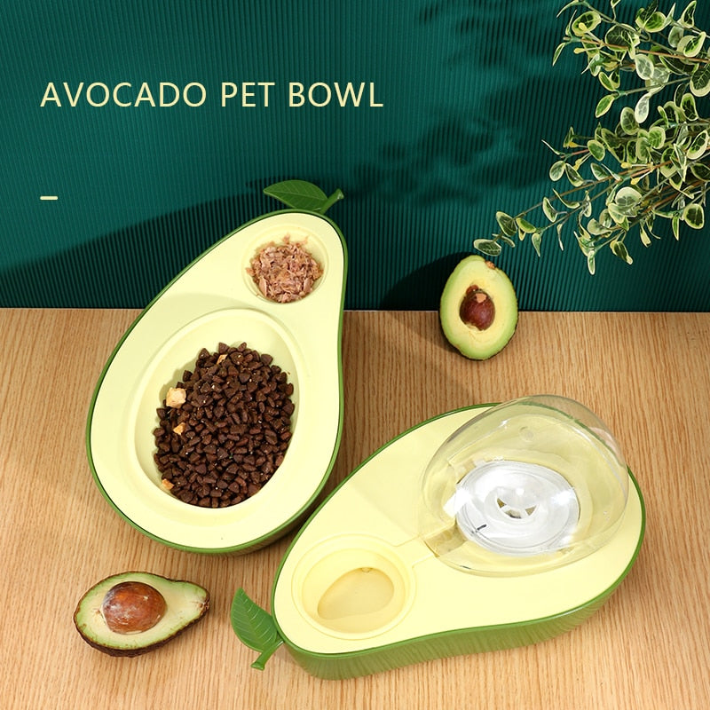 Avocado Cat Food Bowl アボカド猫ボウル