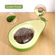 画像をギャラリービューアに読み込む, Avocado Cat Food Bowl アボカド猫ボウル
