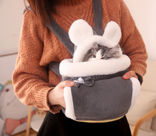 画像をギャラリービューアに読み込む, Warm Cat Carrier Bag  ふわふわ猫用キャリーバッグ