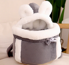 画像をギャラリービューアに読み込む, Warm Cat Carrier Bag  ふわふわ猫用キャリーバッグ