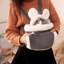 画像をギャラリービューアに読み込む, Warm Cat Carrier Bag  ふわふわ猫用キャリーバッグ
