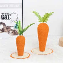 画像をギャラリービューアに読み込む, 【Japan Limited】Cute Carrot Cat Scratching Board 可愛い猫爪研ぎポール(即納)