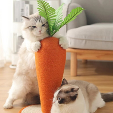 画像をギャラリービューアに読み込む, 【Japan Limited】Cute Carrot Cat Scratching Board 可愛い猫爪研ぎポール(即納)
