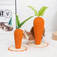 画像をギャラリービューアに読み込む, 【Japan Limited】Cute Carrot Cat Scratching Board 可愛い猫爪研ぎポール(即納)