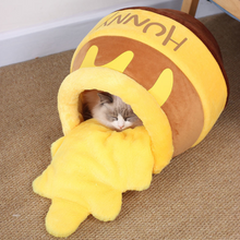 画像をギャラリービューアに読み込む, Honey Jar Shape Cat Bed ハチミツポット猫ベッド