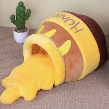 画像をギャラリービューアに読み込む, Honey Jar Shape Cat Bed ハチミツポット猫ベッド