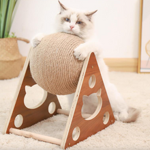 画像をギャラリービューアに読み込む, Sisal Rope Cat Scratch Ball 猫爪研ぎのおもちゃボール（Upgraded Version）
