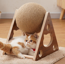 画像をギャラリービューアに読み込む, Sisal Rope Cat Scratch Ball 猫爪研ぎのおもちゃボール（Upgraded Version）
