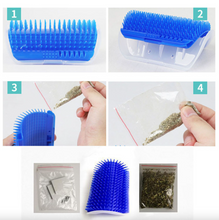 画像をギャラリービューアに読み込む, Cats Self Groomer Corner Brush 猫セルフグルーマー
