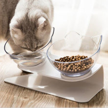 画像をギャラリービューアに読み込む, Cat Food Bowl 清潔感のあるフードボウル
