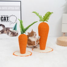 画像をギャラリービューアに読み込む, 【Japan Limited】Cute Carrot Cat Scratching Board 可愛い猫爪研ぎポール（即納）
