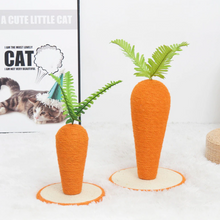 画像をギャラリービューアに読み込む, 【Japan Limited】Cute Carrot Cat Scratching Board 可愛い猫爪研ぎポール（即納）
